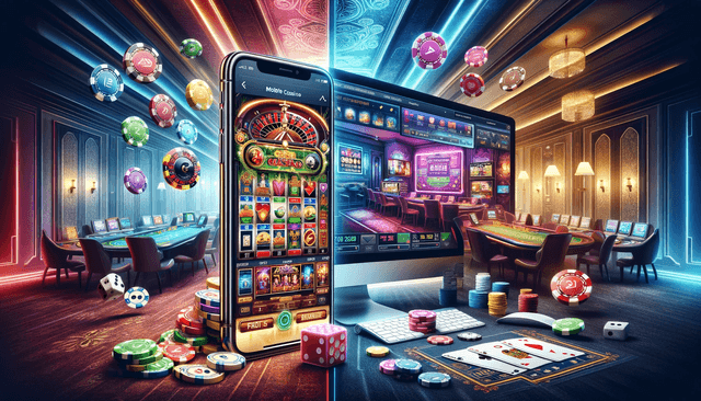 Mobiele casino's versus online casino's: een gedetailleerde vergelijking image