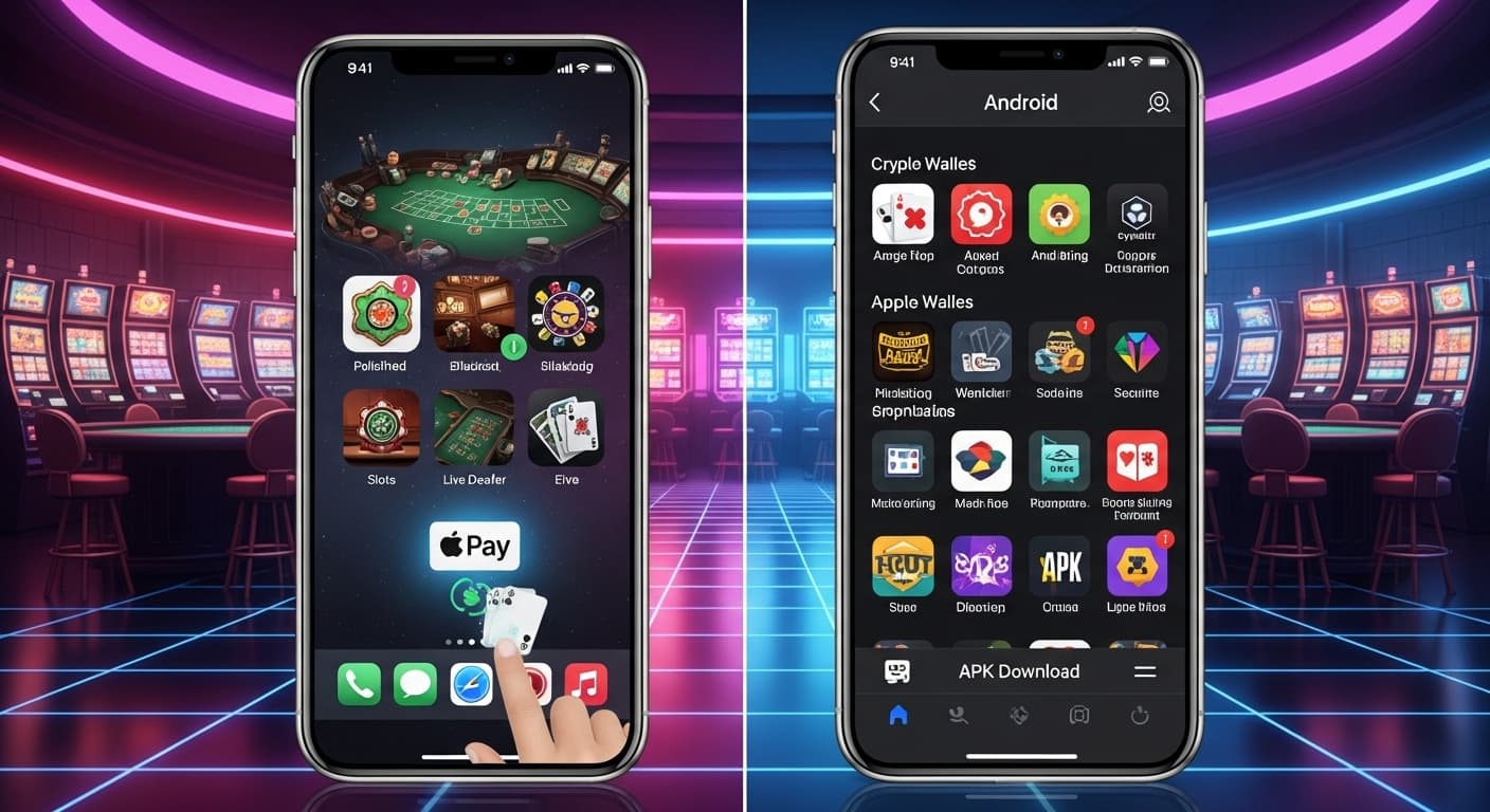 Wat is beter: Android versus iOS mobiel casino? image