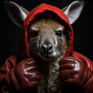 Bereik het hoogtepunt van de bokswedstrijd in Kangaroo King van Stakelogic