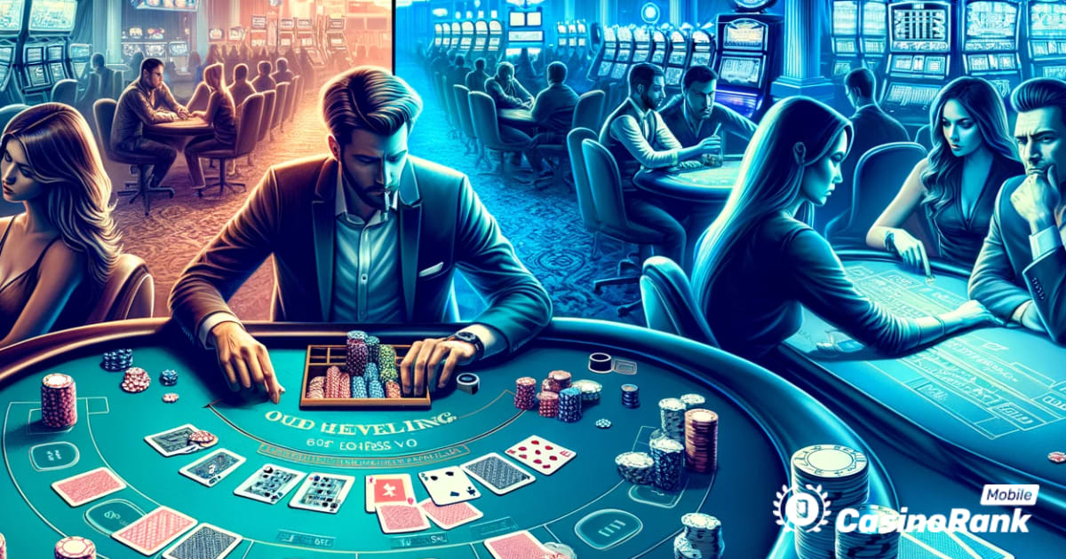 De 5 grootste verschillen tussen poker en blackjack